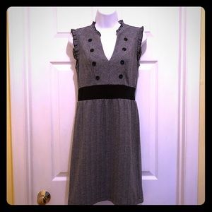 Black & White BeBob Dress Check out unique details